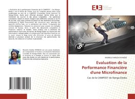 Evaluation de la Performance Financière d'une Microfinance