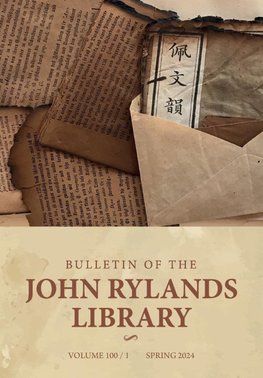 Bulletin of the John Rylands Library 100/1