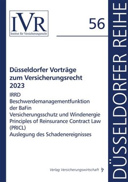 Düsseldorfer Vorträge zum Versicherungsrecht 2023