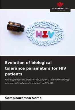 Evolution of biological tolerance parameters for HIV patients