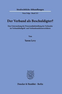 Der Verband als Beschuldigter?