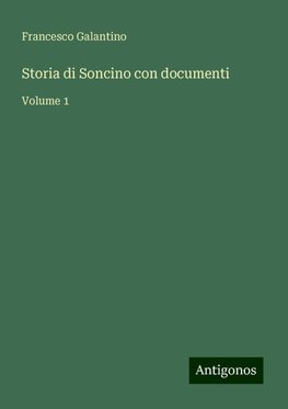 Storia di Soncino con documenti