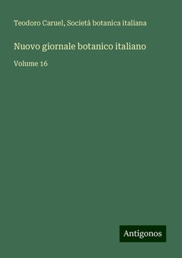 Nuovo giornale botanico italiano