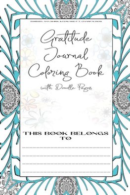 Gratitude Journal Coloring Book