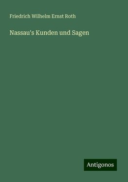 Nassau's Kunden und Sagen