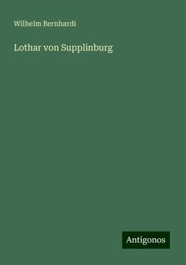 Lothar von Supplinburg