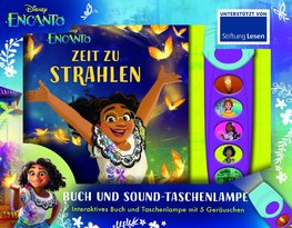 Encanto, Zeit zu strahlen - Pappbilderbuch mit Taschenlampe und Glitzerseiten - Bilderbuch mit 5 tollen Geräuschen