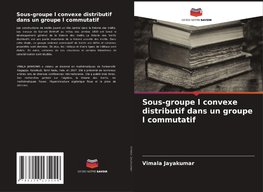 Sous-groupe l convexe distributif dans un groupe l commutatif