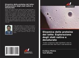 Dinamica delle proteine del latte: Esplorazione degli stati nativo e denaturato