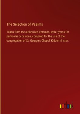 The Selection of Psalms