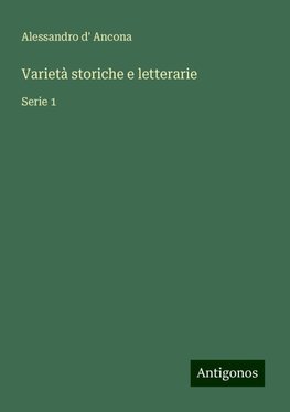 Varietà storiche e letterarie