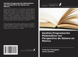 Gestión,Programación Matemática con Perspectiva de Género en México