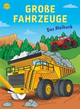 Das Malbuch. Große Fahrzeuge