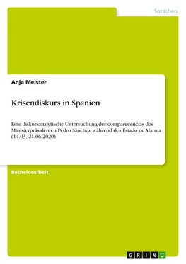 Krisendiskurs in Spanien