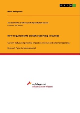 New requirements on ESG reporting in Europe