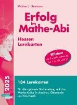 Erfolg im Mathe-Abi Lernkarten Hessen GK/LK