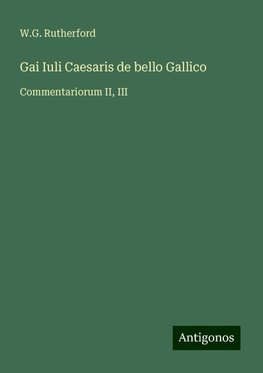 Gai Iuli Caesaris de bello Gallico