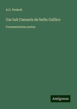 Gai Iuli Caesaris de bello Gallico