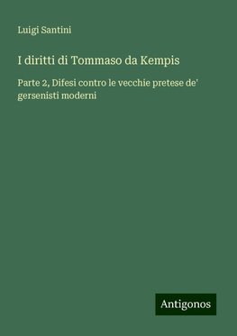 I diritti di Tommaso da Kempis