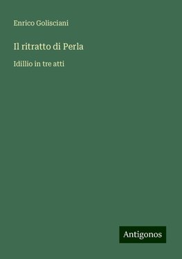 Il ritratto di Perla