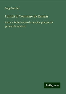 I diritti di Tommaso da Kempis