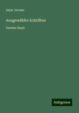 Ausgewählte Schriften