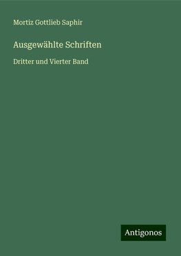 Ausgewählte Schriften