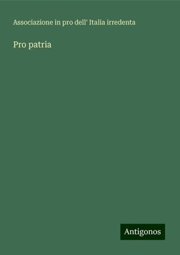 Pro patria