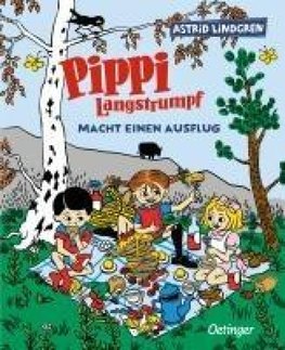 Pippi Langstrumpf macht einen Ausflug