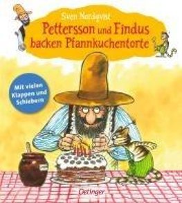 Pettersson und Findus backen Pfannkuchentorte