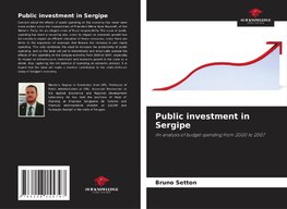 Public investment in Sergipe