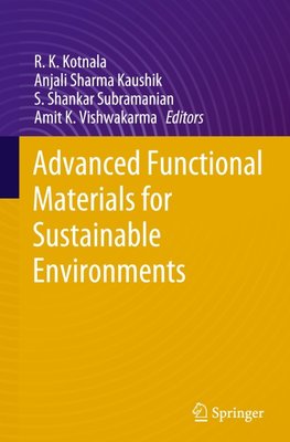 Advanced Functional Materials for Sustainable Environments