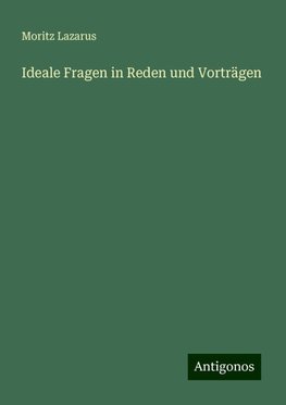 Ideale Fragen in Reden und Vorträgen