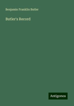 Butler's Record