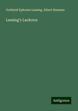 Lessing's Laokoon