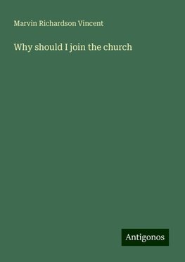 Why should I join the church