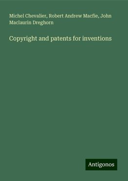 Copyright and patents for inventions