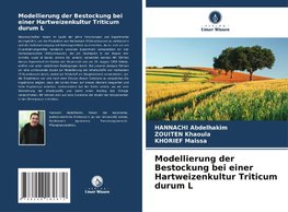 Modellierung der Bestockung bei einer Hartweizenkultur Triticum durum L