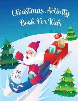 Christmas Activity Book for Kids Ages 6-10