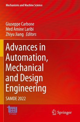 Advances in Automation, Mechanical and Design Engineering