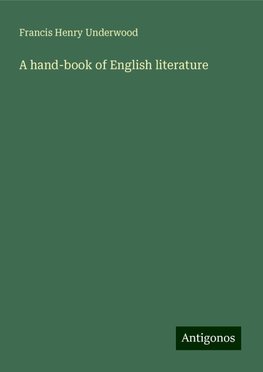 A hand-book of English literature