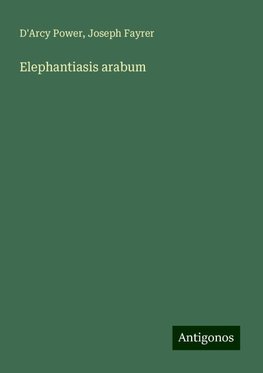 Elephantiasis arabum