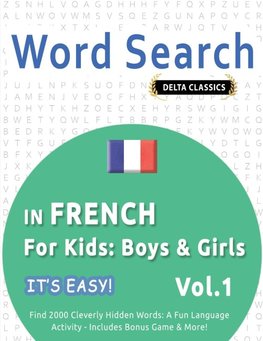 WORD SEARCH IN FRENCH FOR KIDS