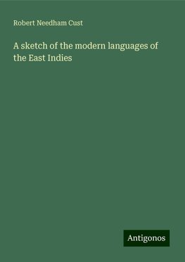 A sketch of the modern languages of the East Indies