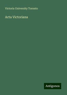 Acta Victoriana