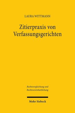 Zitierpraxis von Verfassungsgerichten