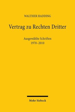 Vertrag zu Rechten Dritter