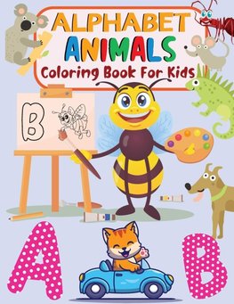 Animal Alphabet Coloring for Kids