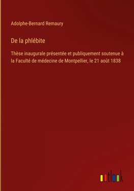 De la phlébite