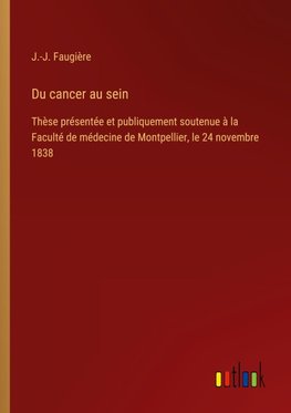 Du cancer au sein